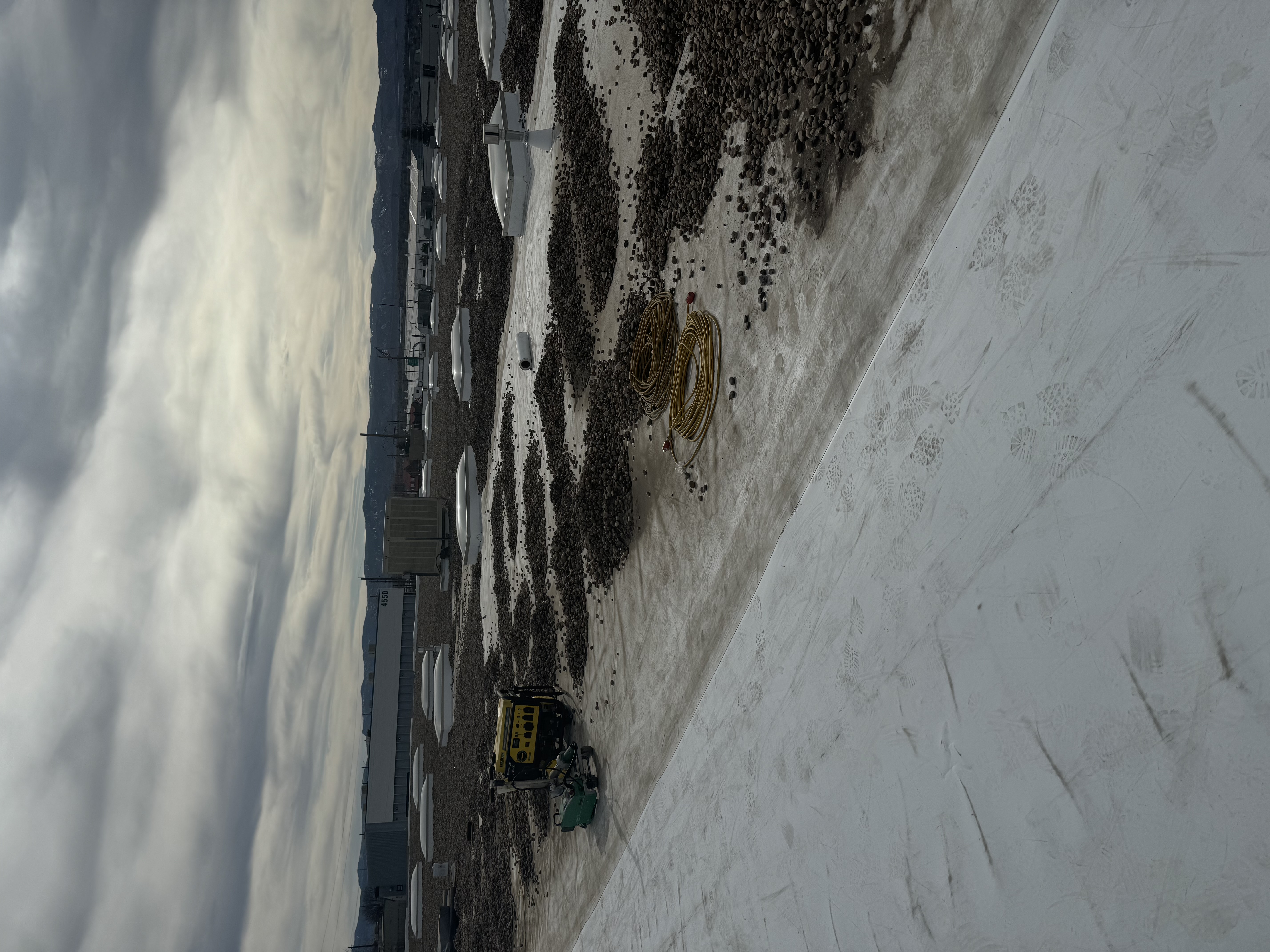 Ballasted TPO CHI Roof