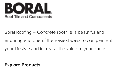 Boral Roofing